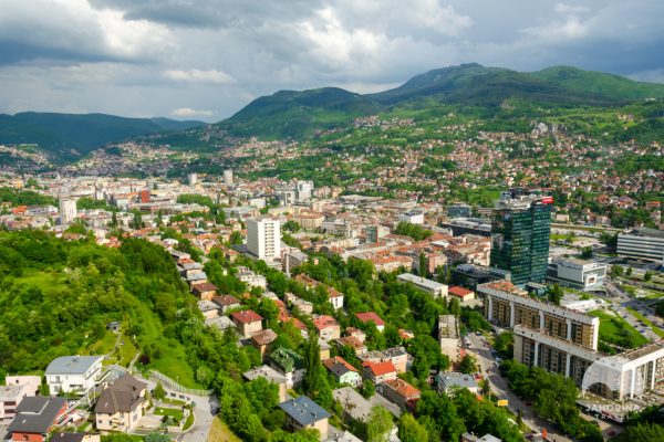 Sarajevo at the Foot of Trebević