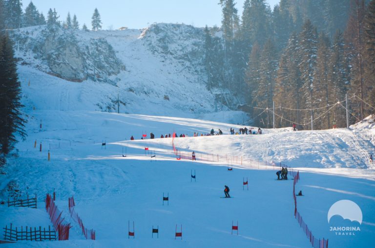 FIS ski race on Ravna Planina