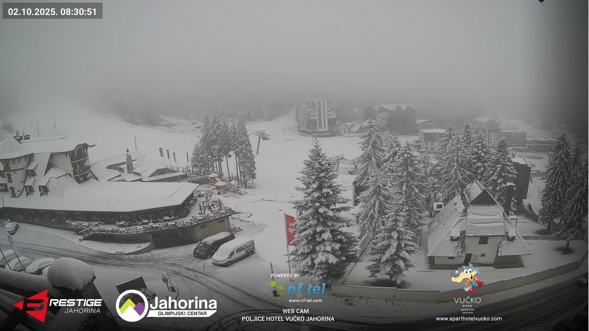 Jahorina rano zabijelila — prvi snijeg već u oktobru!