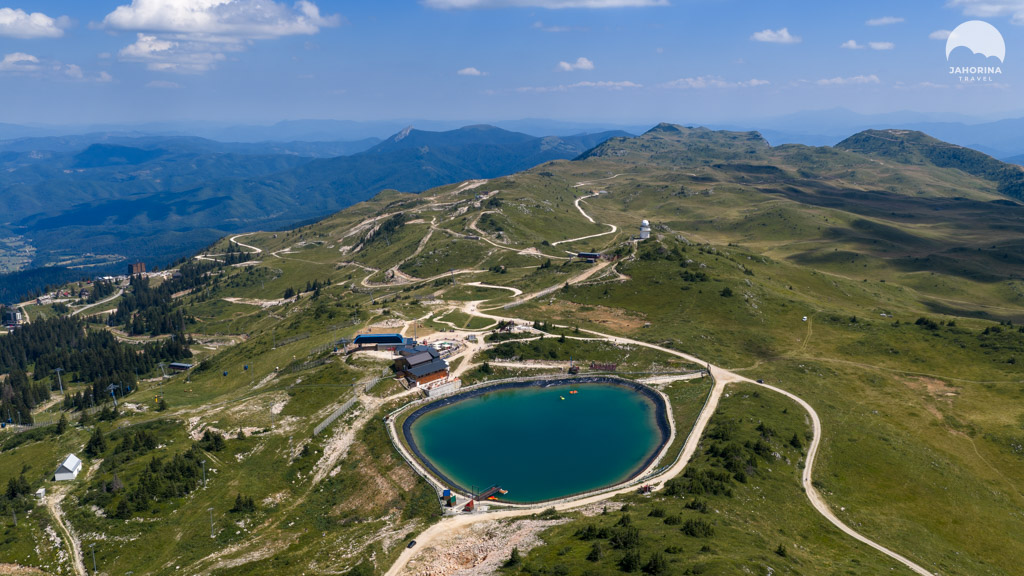 Jezero na vrhu Jahorine